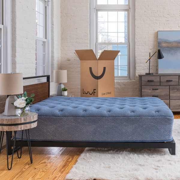 Luuf Cooling Comfort Medium 13 Inch Hybrid Mattress & Reviews Wayfair